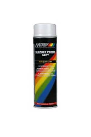 1k Epoxi primer spray mörkgrå Motip, 500ml, Universal