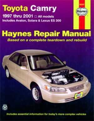 300 Haynes Reparationshandbok, Lexus Es, Universal, 92007