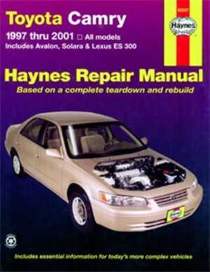 300 Haynes Reparationshandbok, Lexus Es, Universal Haynes 92007 - 175112 - OE 92007