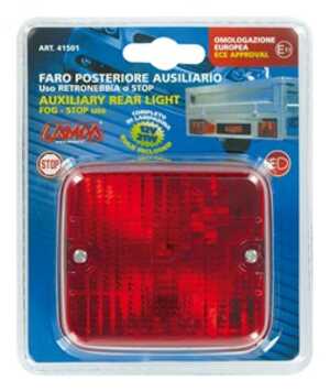 Auxiliary Rear Light, Red, Universal