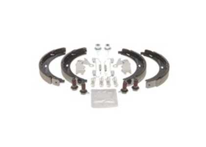 Bromsbackar, sats, parkeringsbroms, Bakaxel - mercedes-benz
