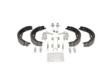 Bromsbackar, sats, parkeringsbroms, Bakaxel - mercedes-benz