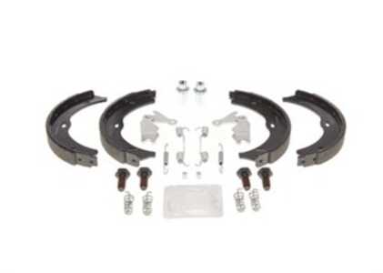 Bromsbackar, sats, parkeringsbroms, Bakaxel - mercedes-benz