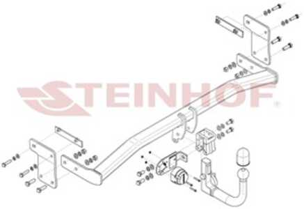 Dragkrok, Avtagbar Hyundai i30 (pde, Pd, Pden) Steinhof - hyundai i30