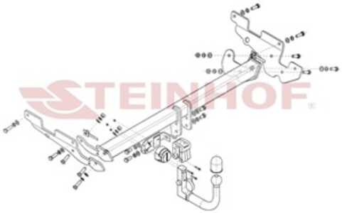 Dragkrok, Avtagbar Mazda Cx-5 (kf) Steinhof - mazda cx-5