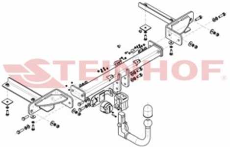 Dragkrok, Avtagbar Opel Astra J Gtc Steinhof - opel astra j gtc