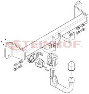 Dragkrok, Avtagbar Bmw 3 Gran Turismo (f34) Steinhof B-085 - bmw 3 gran turismo [f34]