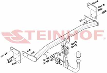 Dragkrok, Avtagbar Hyundai Elantra Vi Sedan (ad, Ada) Steinhof H- - hyundai elantra sedan vi