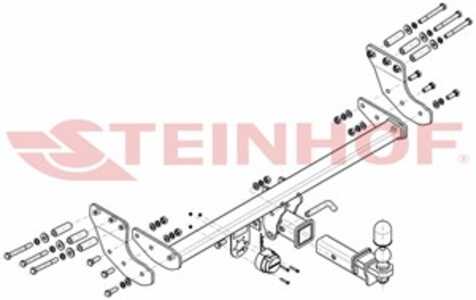 Dragkrok, Avtagbar Volvo Xc90 I (275) Steinhof V-307 - volvo xc90 i