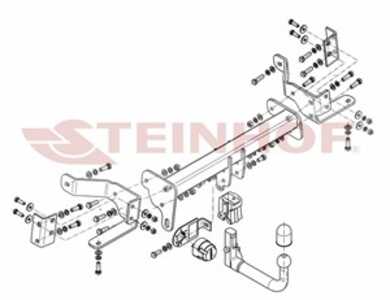 Dragkrok, Avtagbar Opel Antara A (l07) Steinhof O-094 - opel antara a