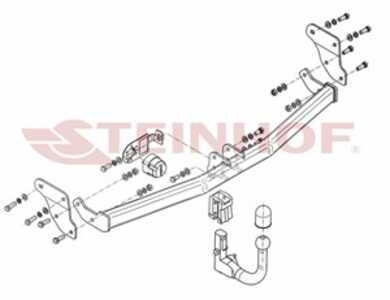 Dragkrok, Avtagbar Hyundai i20 I (pb, Pbt) Steinhof H-254 - hyundai i20 i