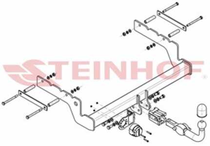 Dragkrok, Avtagbar Ford Mondeo Iii Turnier (bwy) Steinhof F-269 - ford mondeo turnier iii