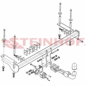 Dragkrok, Avtagbar Honda Hr-v (gh) Steinhof H-064 - honda hr-v