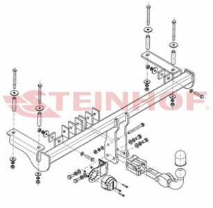 Dragkrok, Avtagbar Honda Hr-v (gh) Steinhof H-066 - honda hr-v