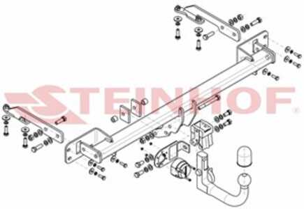 Dragkrok, Avtagbar Honda Hr-v (ru) Steinhof H-072 - honda hr-v