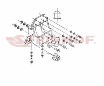 Dragkrok, Standard Toyot Land Cruiser Prado (_j12_)