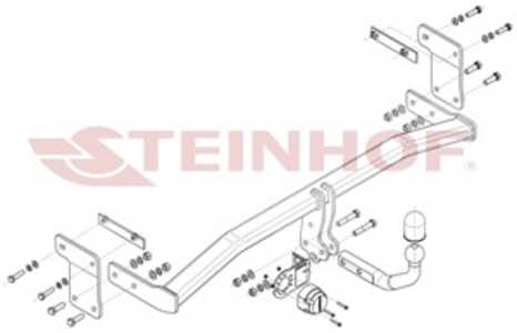 Dragkrok, Standard Hyundai i30 (pde, Pd, Pden) Steinhof - hyundai i30