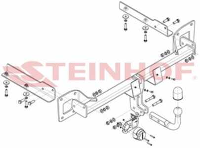 Dragkrok, Standard Opel Insignia B Grand Sport (z18) Steinhof - opel insignia b grand sport
