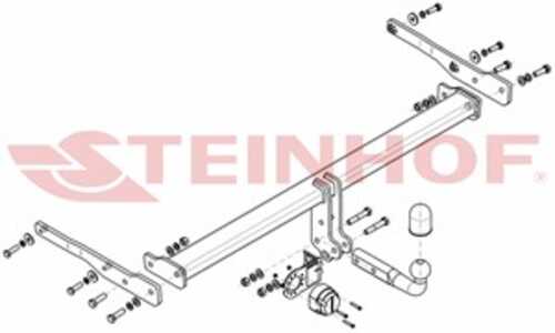 Dragkrok, Standard Vw Touran (5t1) Steinhof - vw touran