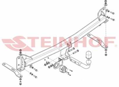 Dragkrok, Standard Ford Usa Explorer (u5_) Steinhof F-257 - ford usa explorer