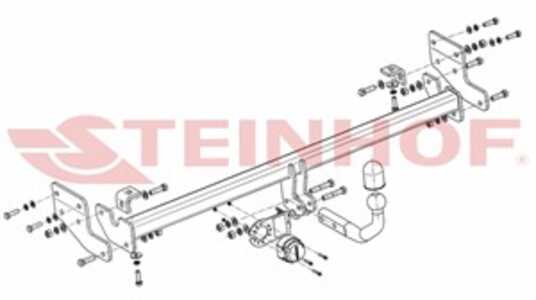Dragkrok, Standard Kia Soul Ii (ps) Steinhof K-061 - kia soul ii
