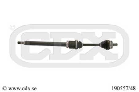 Drivaxel Volvo S80 I (184), framaxel höger Cdx 190557/48 - volvo s80 i - OE 8251774