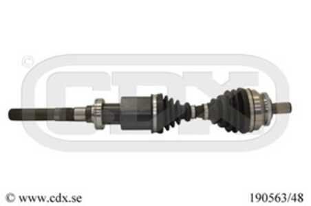 Drivaxel Volvo S80 I (184), framaxel höger Cdx 190563/48 - volvo s80 i - OE 8251794