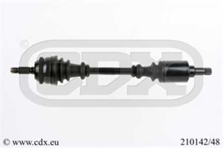 Drivaxel Citroen Saxo (s0, S1), framaxel vänster Cdx 210142/48 - citroën saxo
