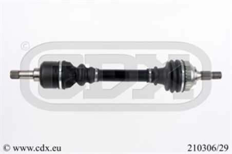 Drivaxel Citroen Zx (n2), framaxel vänster Cdx 210306/29 - citroën zx