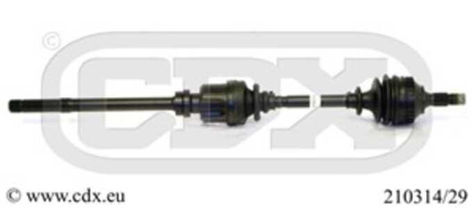 Drivaxel Citroen Xsara Picasso (n68), framaxel höger Cdx 210314/2 - citroën xsara picasso