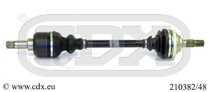 Drivaxel Citroen Xantia (x1_, X2_), framaxel vänster Cdx 210382/4 - citroën xantia