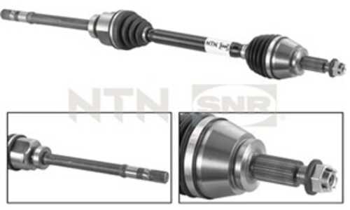 Drivaxel Renault Espace V (jr_), framaxel höger Snr DK55.044 - renault espace v - OE 391001868R