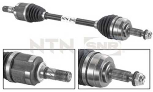 Drivaxel Renault Fluence (l3_), framaxel vänster Snr DK55.055 - renault fluence - OE 391012322R
