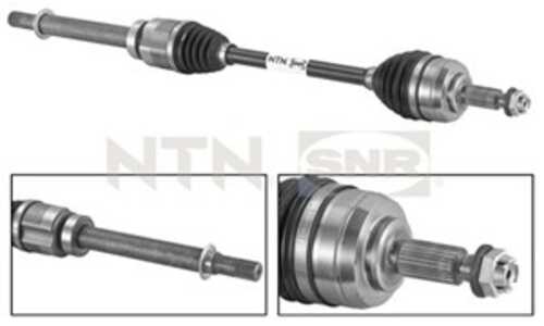 Drivaxel Renault Fluence (l3_), framaxel höger - renault fluence - OE 391005442R