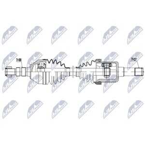 Drivaxel Opel Zafira B Skåp/stor limousine (a05), framaxel vänste - opel zafira b skåp/stor limousine - OE 13245909, 374804