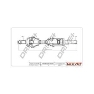 Drivaxel Bmw X5 (e53), framaxel höger - bmw x5 [e53] - OE 31607505006, 31607561342, 31607565314