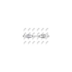 Drivaxel Bmw X3 (f25), Bakaxel höger Nty NPW-BM-191 - bmw x3 [f25] - OE 33207614492
