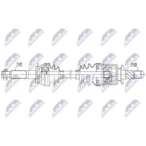 Drivaxel Subaru Forester (sj_), Bakaxel höger, Bakaxel vänster Nt - subaru forester - OE 28421-SG020