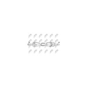 Drivaxel Toyota Yaris (_p13_), framaxel höger Nty NPW-TY-185 - toyota yaris - OE 434100D401, 434100D660