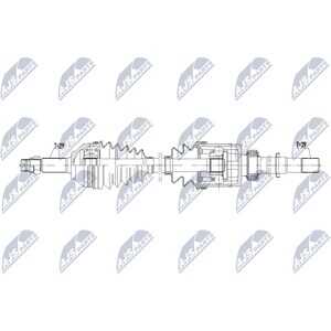 Drivaxel Nissan Qashqai / Qashqai +2 I (j10, Nj10, Jj10e), framax - nissan qashqai / qashqai +2 i - OE 39100-BB24B