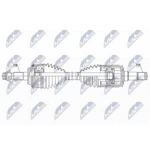 Drivaxel Toyota Sequoia (_k6_), Bakaxel höger Nty NPW-TY-181 - toyota sequoia - OE 42330-0C010