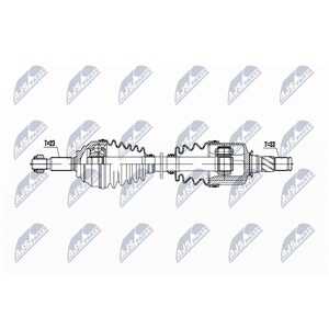 Drivaxel Renault Zoe (bfm_), framaxel vänster Nty NPW-RE-195 - renault zoe - OE 391018882R