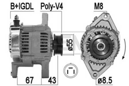 Generator, subaru,suzuki, 31400-60B40, 31400-70F60, 31400-80E00, 31400-86510, 31400-M70F60