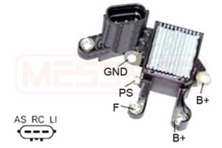 Generatorregulator, land rover discovery iii, range rover iii, range rover sport i