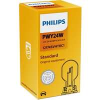 Glödlampa PHILIPS SilverVision PWY24W WP3,3x14,5/4, Fram, passar många modeller
