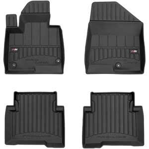 Golvmatta satt Hyundai Santa Fe Iii Passenger 2012-2018 Frogum 3D - hyundai santa fé skåp/suv iii