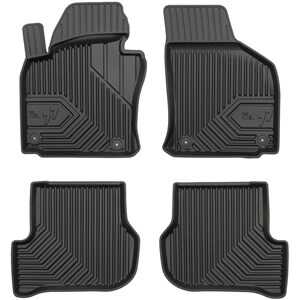 Gummimatta, kupé2.5D Skoda Octavia II 2004-2013 - seat, skoda, vw
