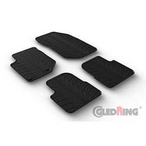 Gummimatta kupé Citroen C4 III 5-doors excl. e-C4, Fram och bak G - citroën c4 iii, c4 x