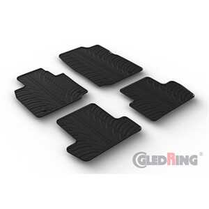 Gummimattor Mazda MX-30 (DR) 2020-, Fram och bak Gledring GL 0227 - mazda mx-30