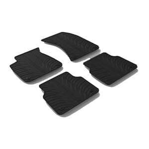 Gummimattor Audi A8 (4H) 2010-2017, Fram eller bak Gledring GL 07 - audi a8 d4